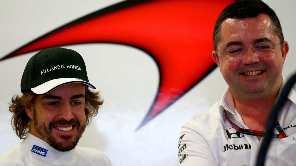 Eric Boullier ha reconocido que la evidente falta de competitividad del motor Honda en 2017 fue un duro golpe para las aspiraciones de un Alonso que se había preparado mejor que nunca para la recién terminada temporada. (Getty)