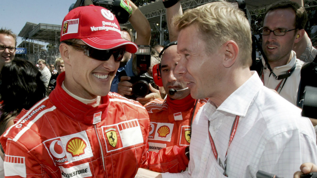 Mika Hakkinen considera a Michael Schumacher como el mejor piloto de la historia de la Fórmula 1, incluso por delante del mito brasileño Ayrton Senna. (Getty)