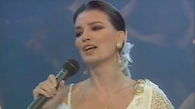 La actriz y cantante María José Cantudo.