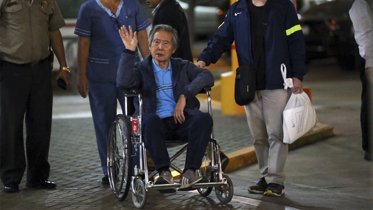 Alberto Fujimori es dado de alta tras recibir el polémico indulto. (Foto: AFP)