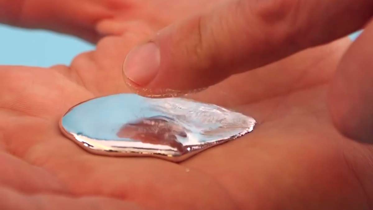 El único metal que puede fundirse en tu mano sin generar ningún problema de salud