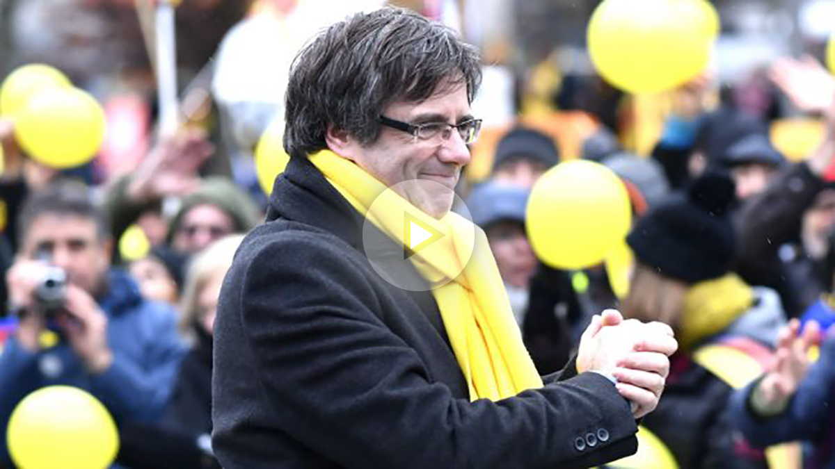 Puigdemont en una reciente imagen (Foto: AFP).
