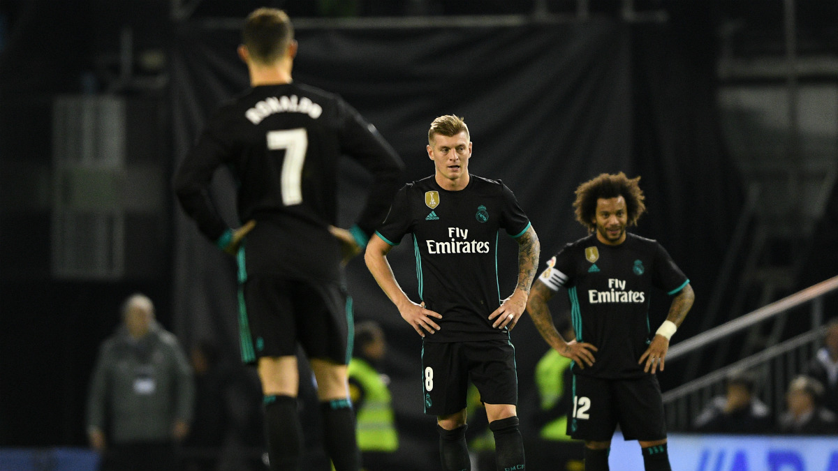 El peor Real Madrid en Liga desde la temporada 2008/2009. (Getty)