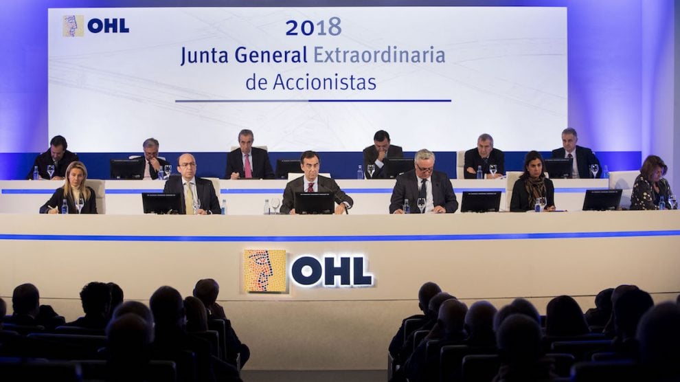 Junta General Extraordinaria de OHL. (Foto: OHL)