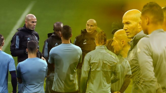 Terapia de grupo de Zidane: «No podemos jugar sin hambre»