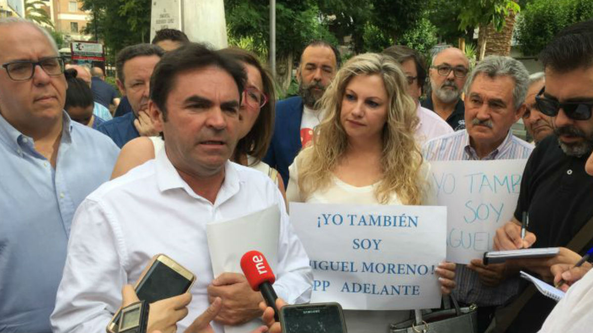 El acalde de Porcuna, Miguel Moreno, encabeza la corriente crítica en el PP, ‘Jaén Adelante’