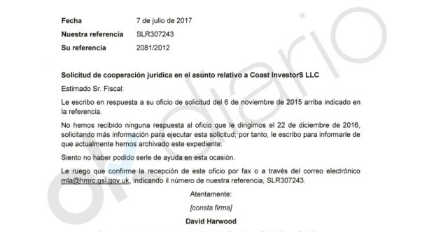 Comisión rogatoria contestada por Reino Unido sobre el dúplex de Ignacio González.