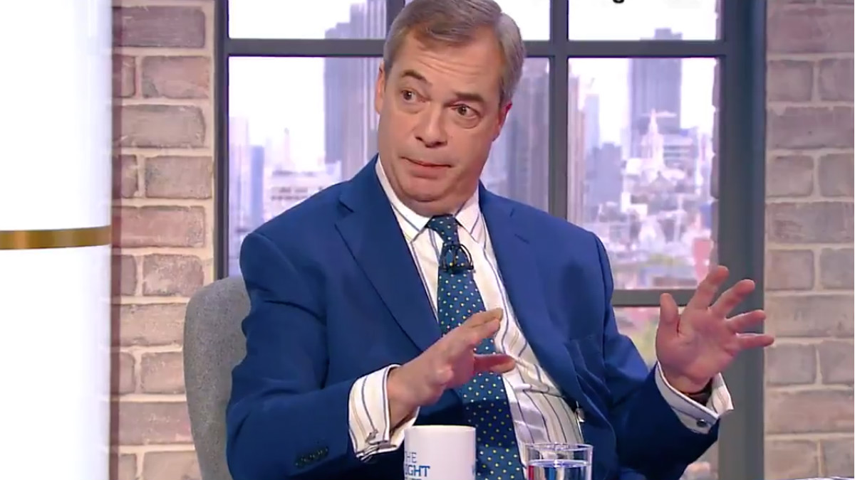 Nigel Farage, ex líder del UKIP y eurodiputado.