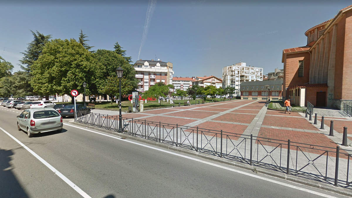 Avenida de la Magdalena, en Colindres (Cantabria), donde se produjo el suceso.