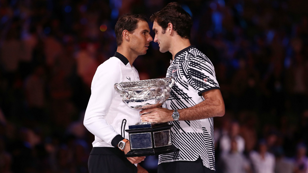 Rafa Nadal y Federer, los favoritos para repetir la final de 2017. (Getty)