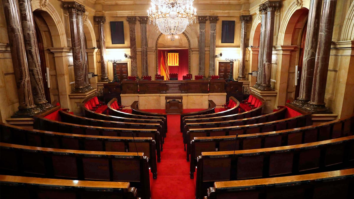 Parlament de Cataluña. (Foto: EFE)