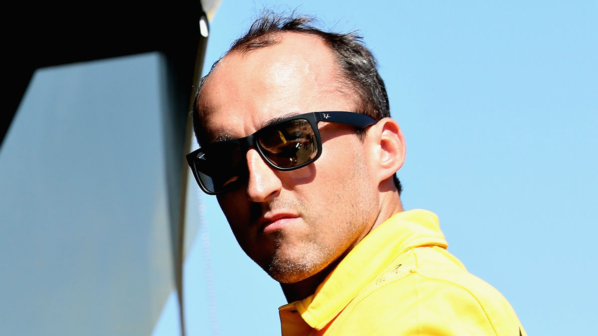 Robert Kubica habría sido descartado tanto por Williams como por Renault por su falta de velocidad, algo que él mismo se ha encargado de negar por activa y por pasiva después de cada test realizado. (Getty)