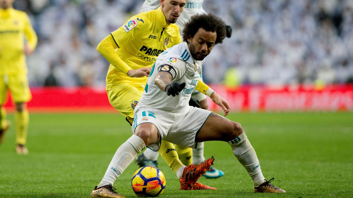 Marcelo está muy lejos de su mejor momento de forma. (EFE)