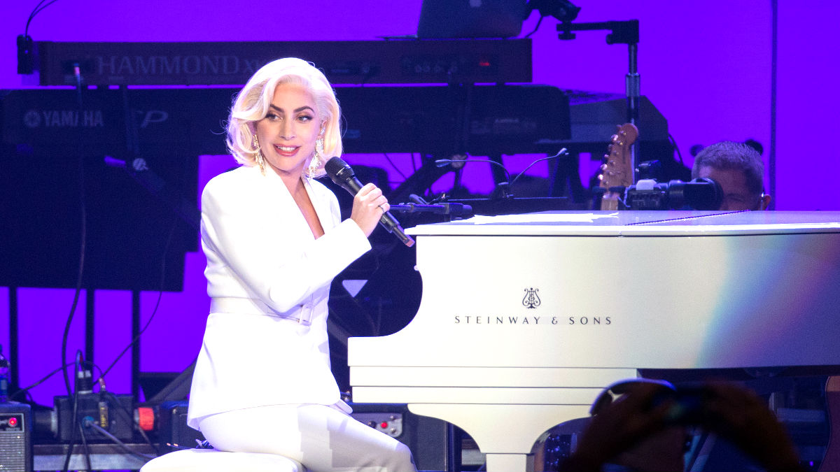 Lady Gaga en un reciente concierto (Foto: AFP).