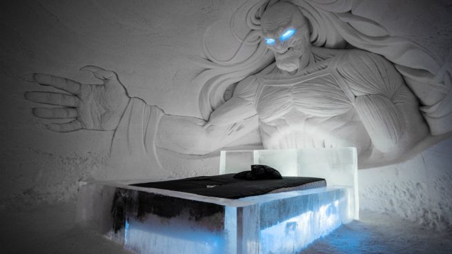 Un hotel de hielo de 'Juego de Tronos' abre en Finlandia