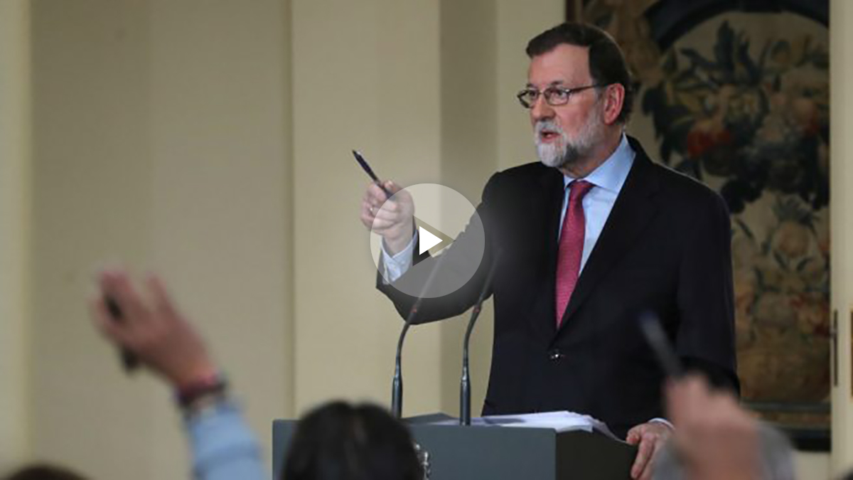 El presidente del Gobierno, Mariano Rajoy, este viernes.