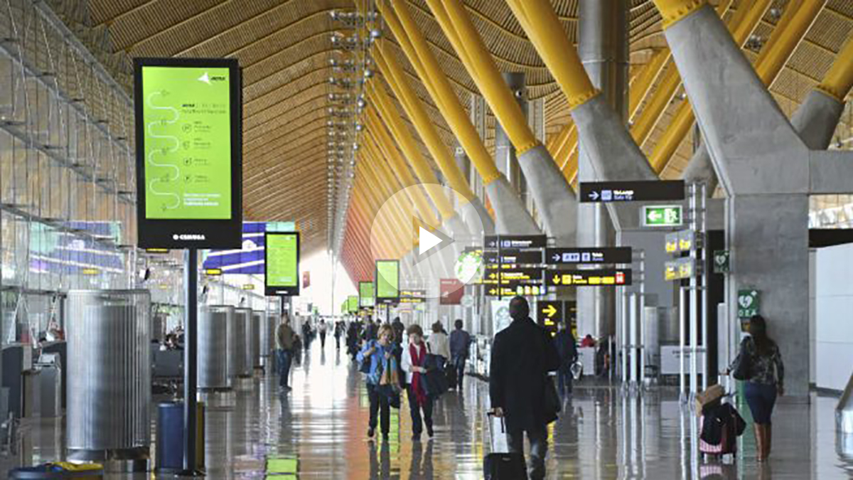 El Aeropuerto Madrid-Barajas Adolfo Suárez. (Foto: EFE)