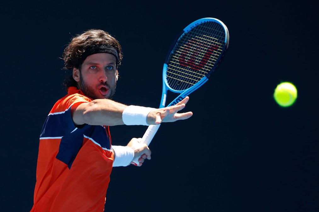 Feliciano-López en-su-debut-en-Melbourne-(Getty)