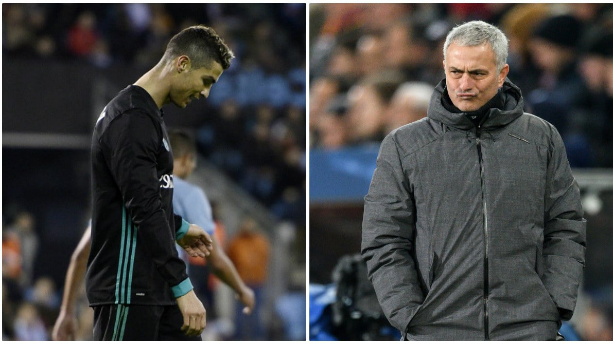Mourinho y Cristiano pueden volver a encontrarse en Manchester. (AFP)