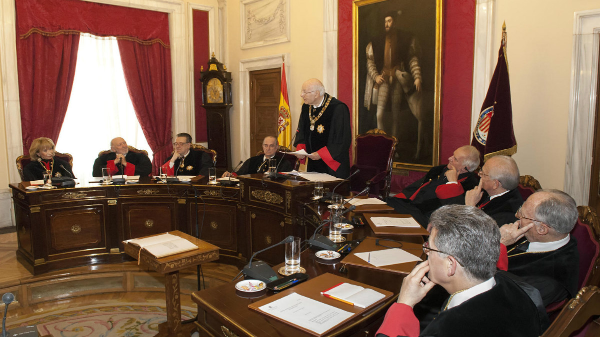 El Consejo de Estado en una de sus reuniones