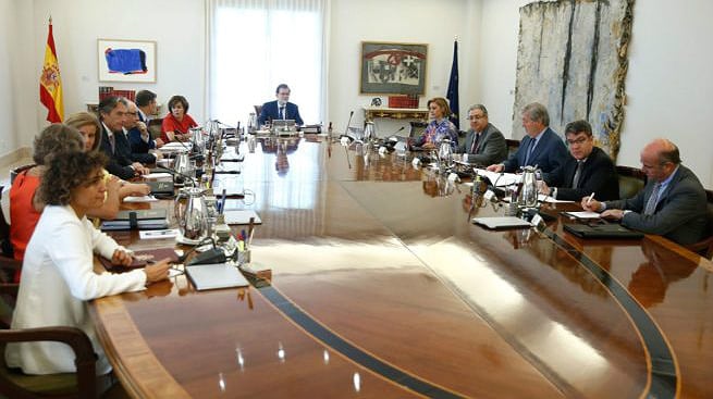 Consejo de Ministros del Gobierno de Mariano Rajoy.