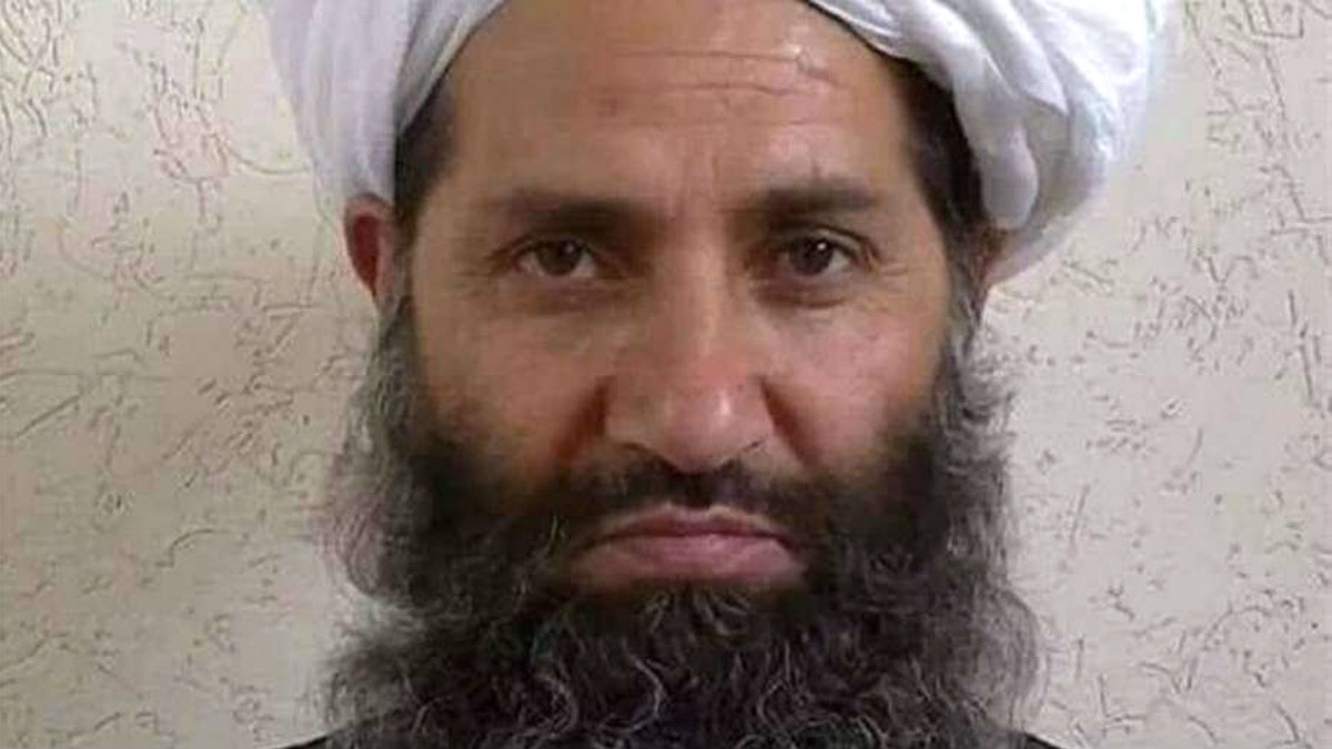 Haibatula Ajundzada, líder supremo de los terroristas talibán en Afganistán.