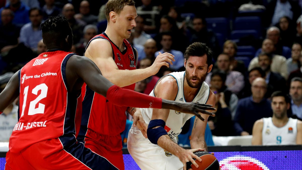 Rudy fue decisivo ante Baskonia. (EFE)