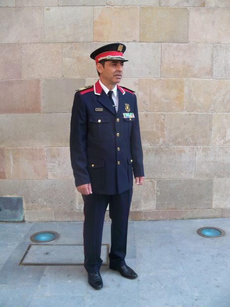 El exmayor de los Mossos d´Esquadra, Josep Lluís Trapero, en su nombramiento en 2017