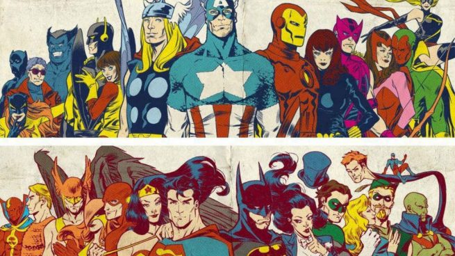 Amalgam Comics La Fusión De Los Superhéroes De Marvel Y Dc