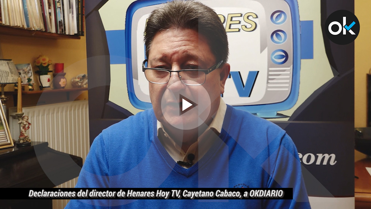 Declaraciones del director de Henares Hoy TV, Cayetano Cabaco, a OKDIARIO.