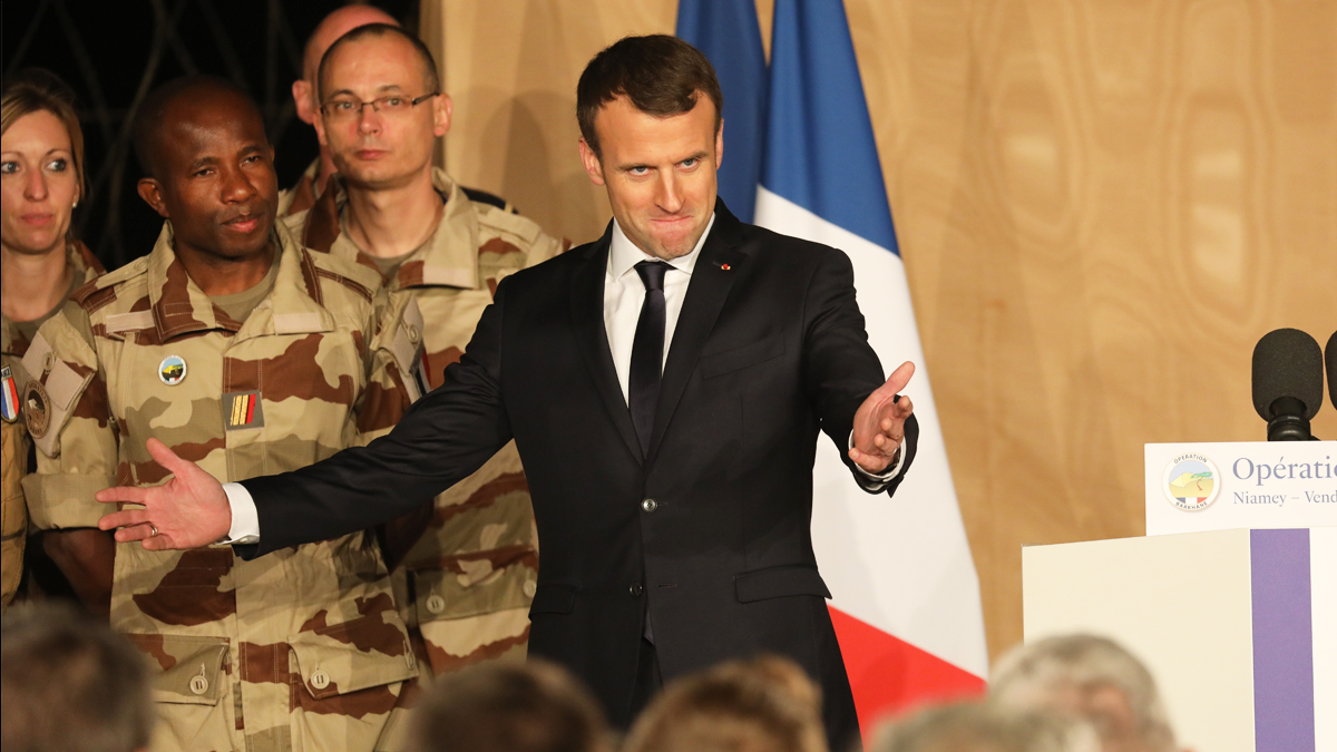 Emmanuel Macron, presidente de Francia. (Foto: AFP)