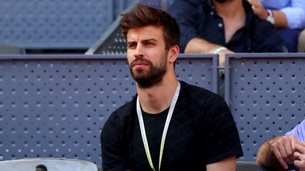 Gerard Piqué, en el Mutua Madrid Open. (Getty)