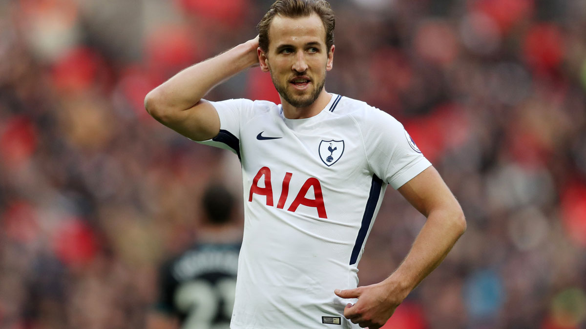 Harry Kane, máximo goleador de la historia del Tottenham (Getty)