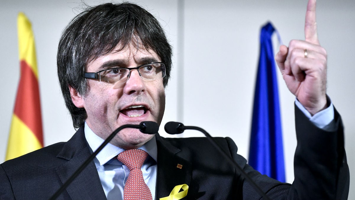 Puigdemont en una reciente imagen (Foto: AFP).