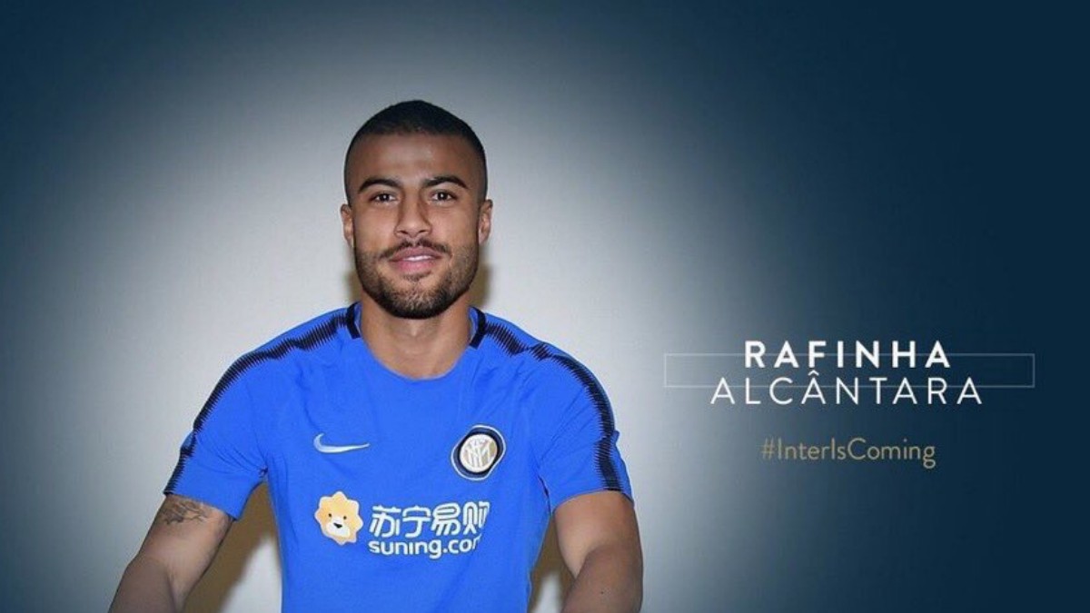 Rafinha, nuevo jugador del Inter.