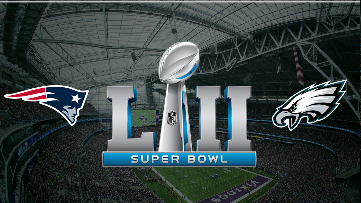 New England Patriots y Philadelphia Eagles disputarán la final de la Super Bowl 2018.