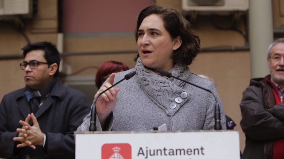 La alcaldesa barcelonesa, Ada Colau. (Foto: Ayuntamiento) | Sant Jordi 2018