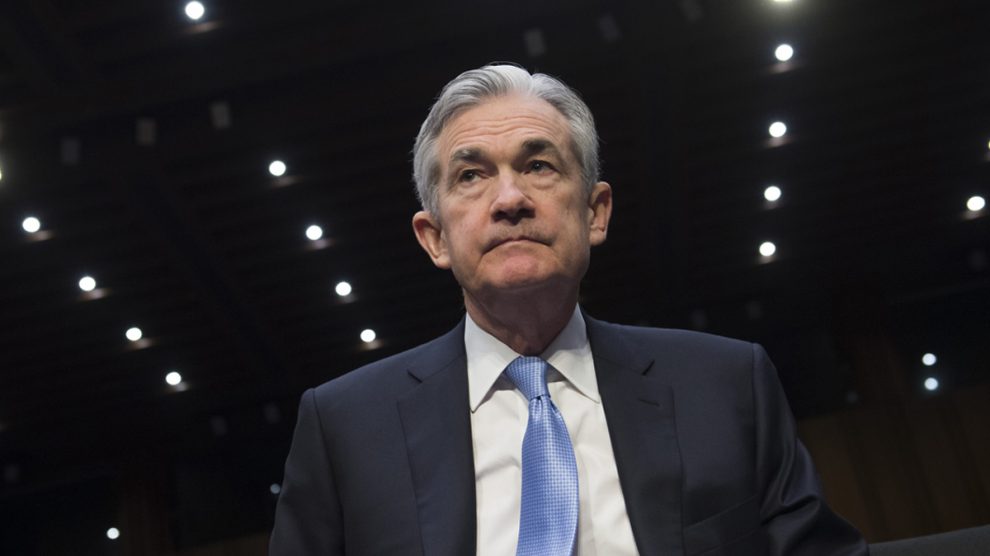 Jerome Powell, presidente de la Fed (Foto: AFP)