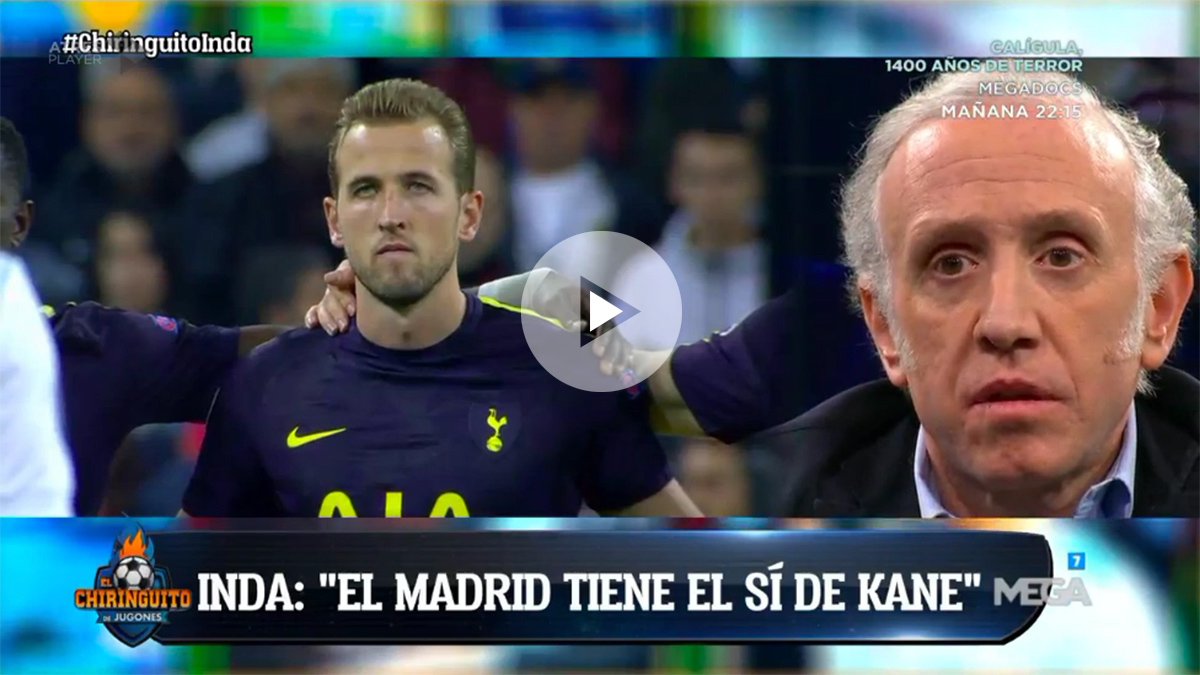 Eduardo Inda aseguró que Kane ha dado su sí al Real Madrid.