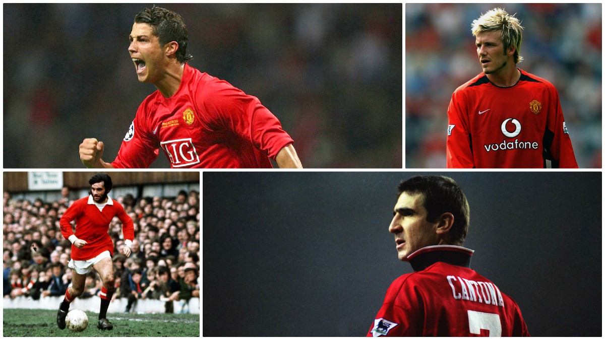 El 7 es el número más legendario del Manchester United.