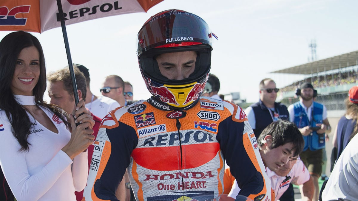 Para Giacomo Agostini, si hay alguien que puede superar sus ocho títulos mundiales en la máxima categoría del motociclismo, ése es Marc Márquez. (Getty)