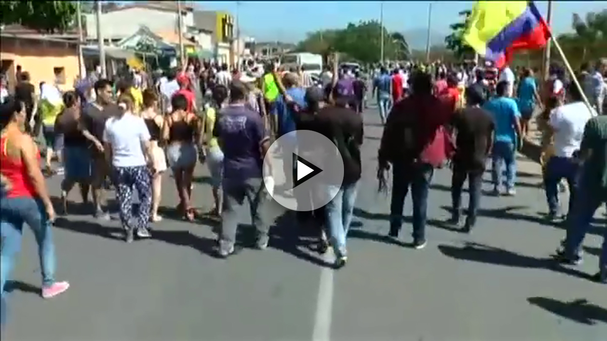 Tensiones en la frontera de Colombia y Venezuela.
