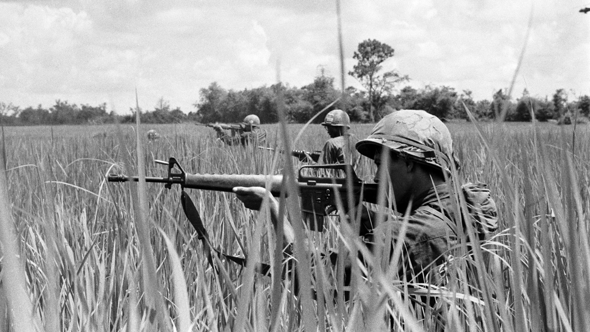 Foto inédita de la Guerra del Vietnam.