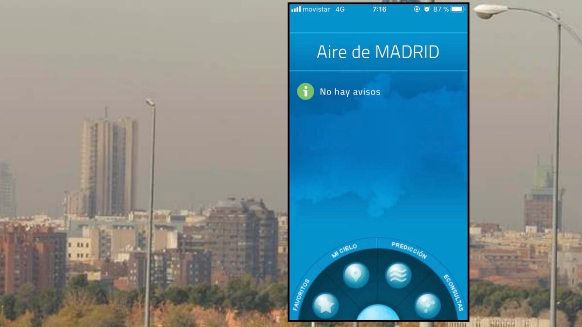 Captura de la app móvil.