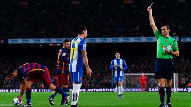 En el Espanyol temen otra encerrona en el Camp Nou: les toca Mateu Lahoz
