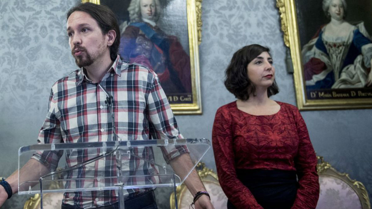 La ex secretraia general de Podemos Navarra y diputada, Laura Pérez  purgada por Pablo Iglesias