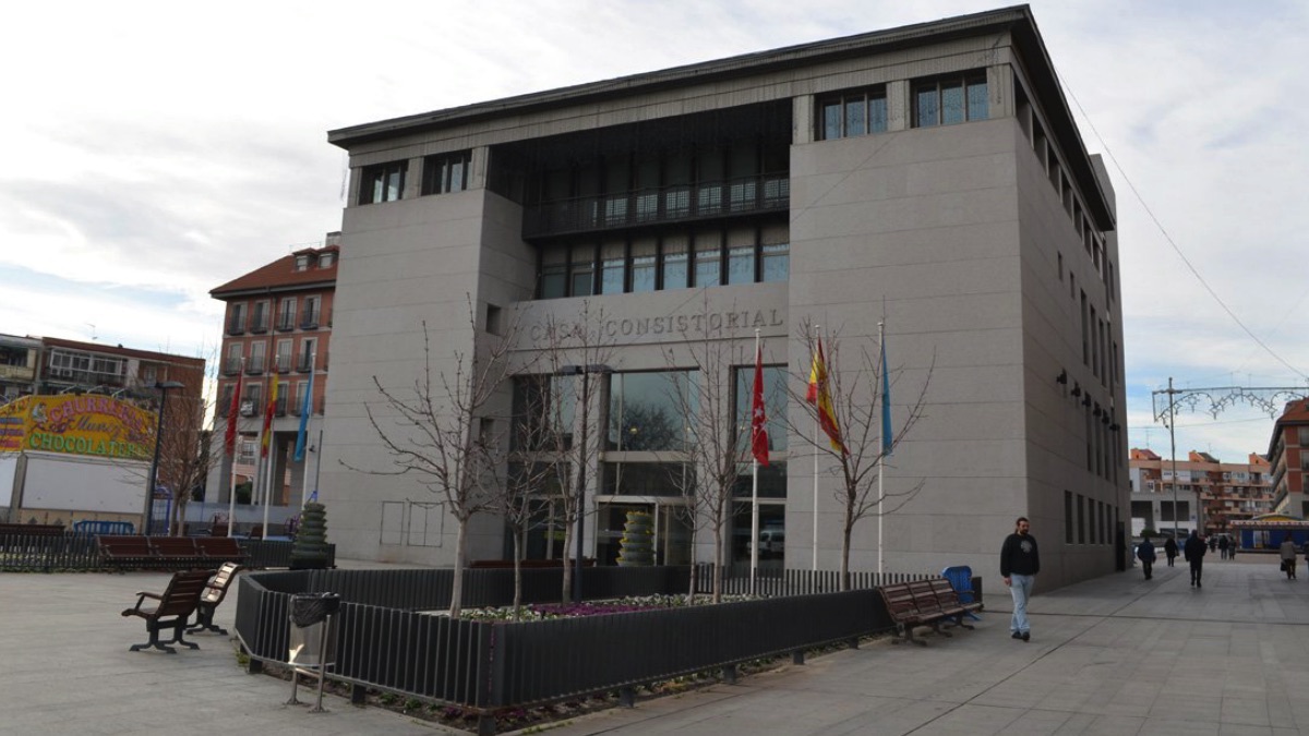 Sede del Ayuntamiento de Leganés.