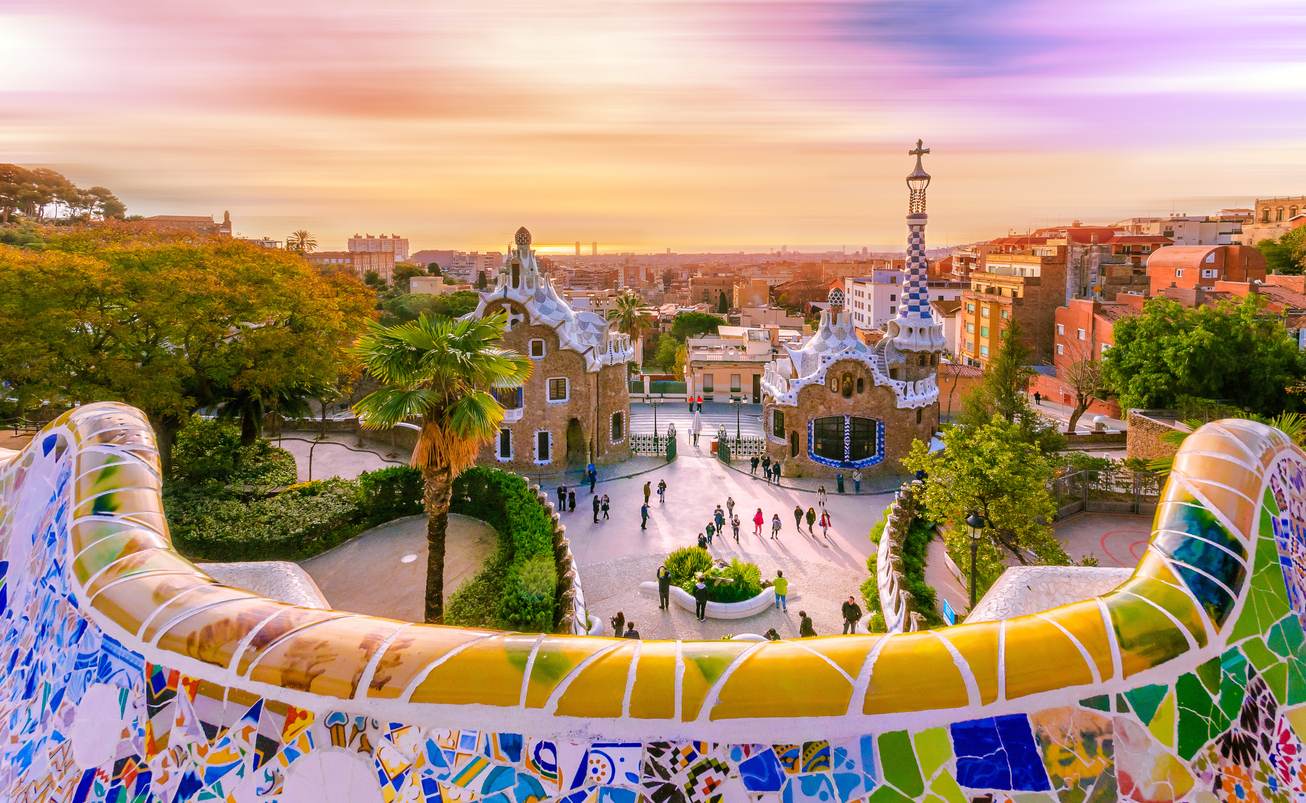 Parque Güell, Barcelona.