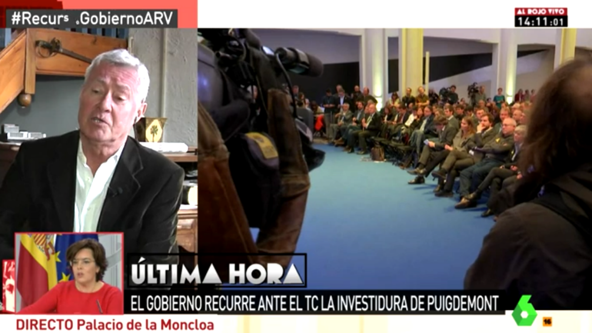 Jorge Verstrynge en el programa ‘Al rojo vivo’ de La Sexta.
