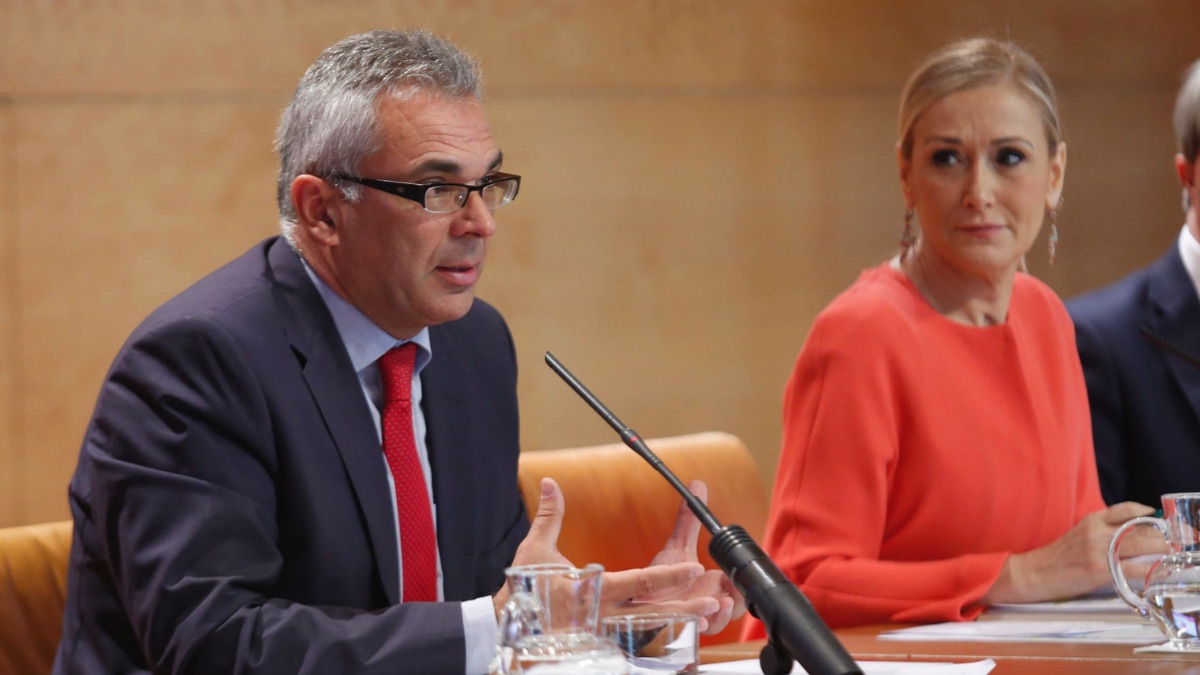 Carlos Izquierdo y Cristina Cifuentes.